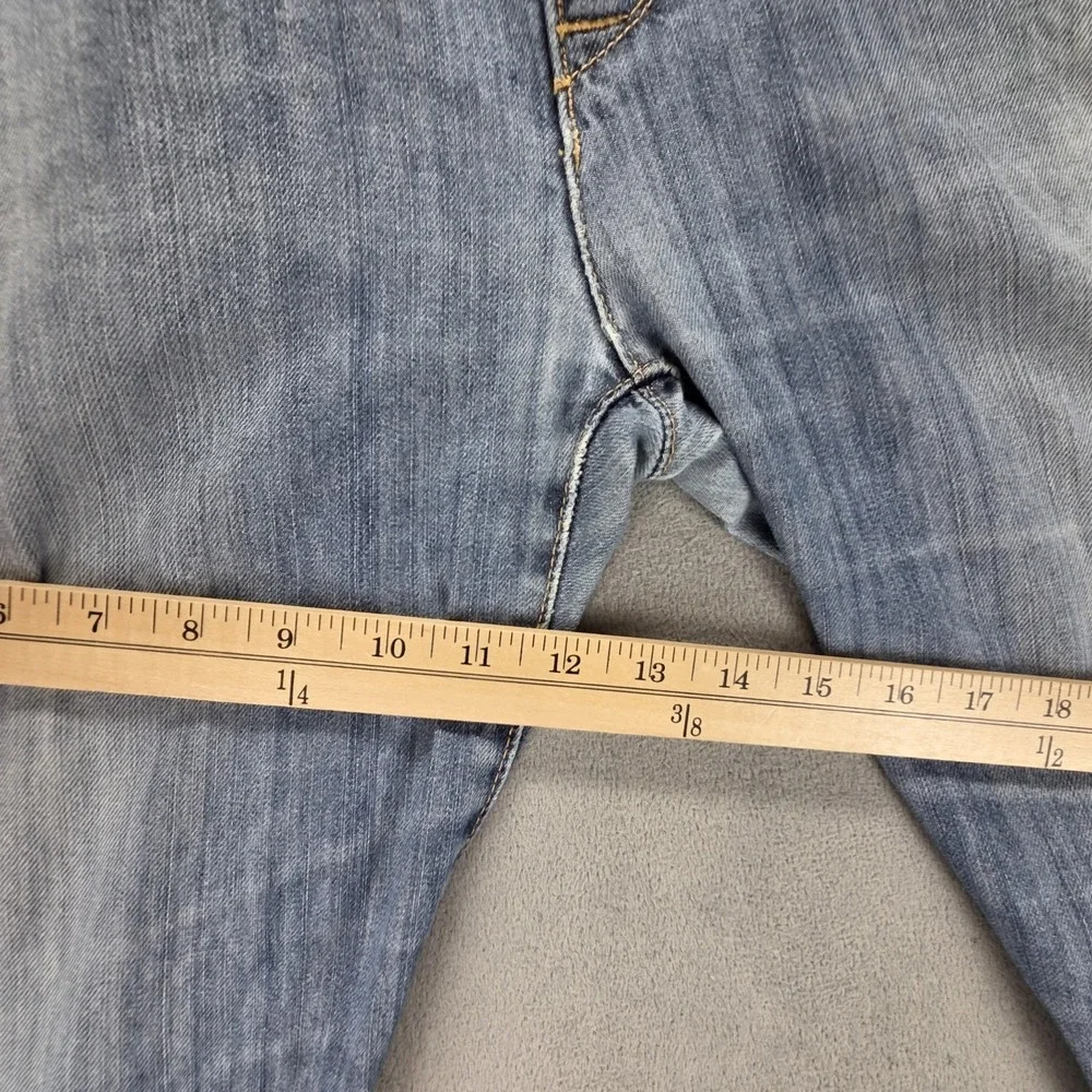 Vintage Levis Engineered Jeans Mens Blue Twisted Button Fly Med Wash Fits 34x29
